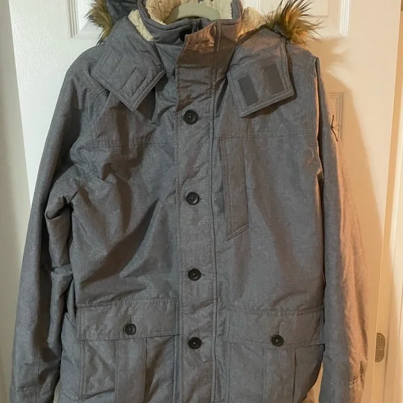 Hollister winter coats mens hot sale